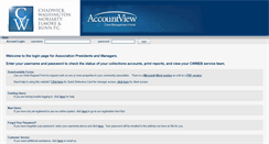 Desktop Screenshot of cwaccountview.com